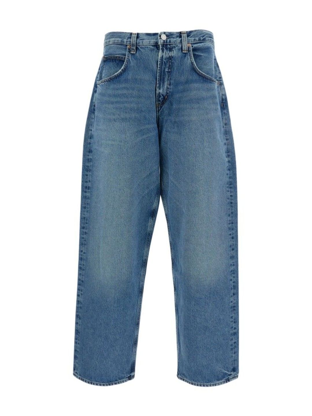 AGOLDE Blue Wide-Leg Jeans-picture-37