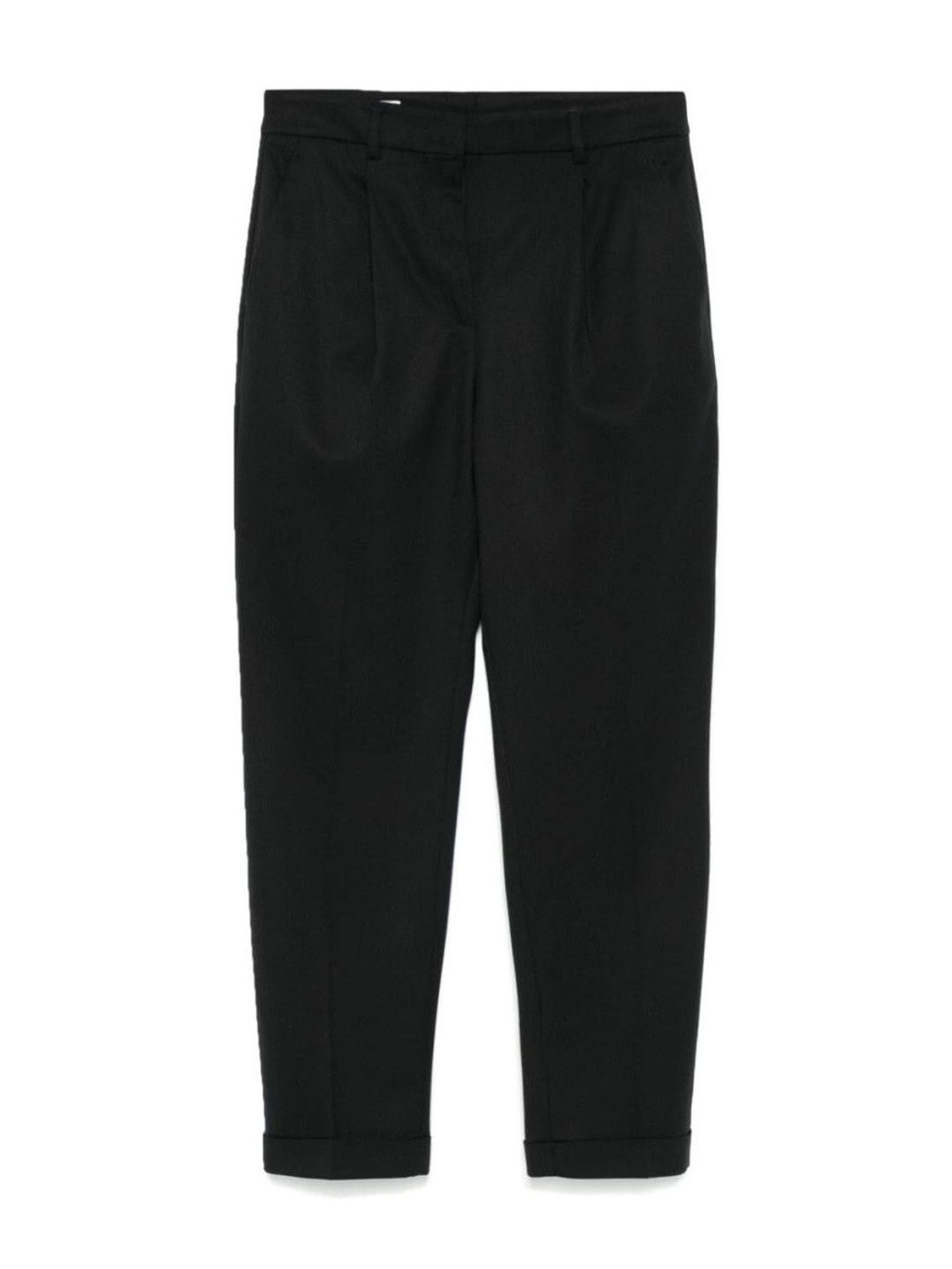 Incotex Black Cropped Trousers-picture-47