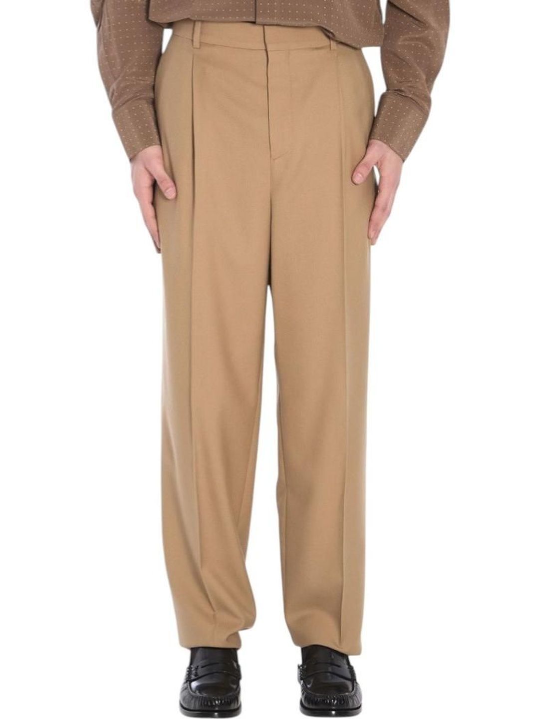 Saint Laurent Beige Gabardine Trousers-picture-41