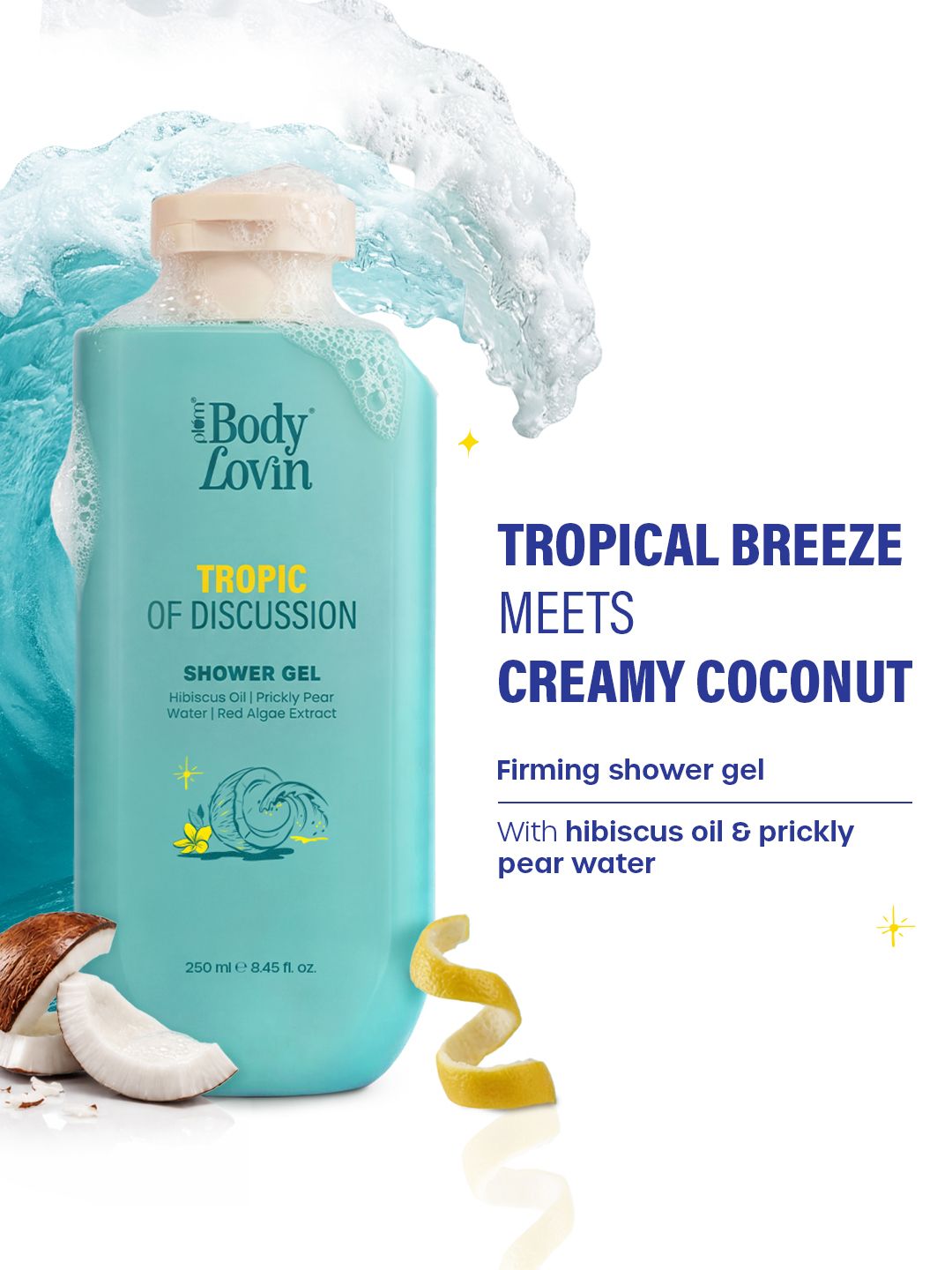 Plum BodyLovin' Tropic Of Discussion Shower Gel - 250 ml-image-36