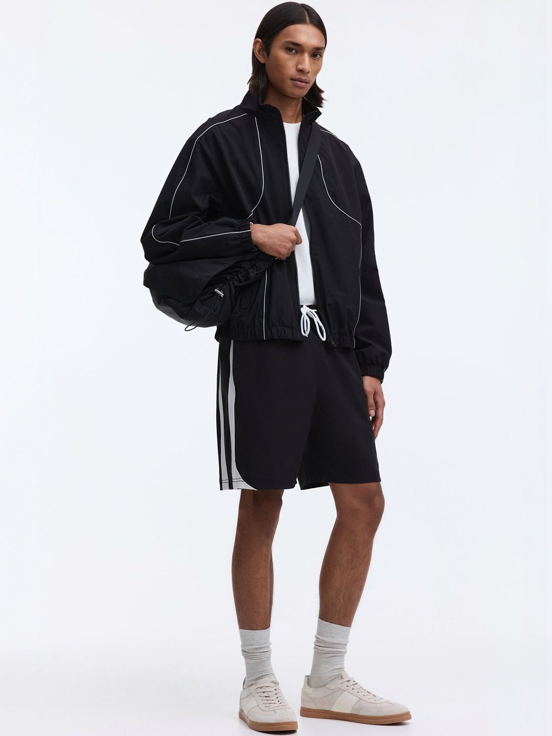 H&M Regular Fit Track Shorts-picture-46
