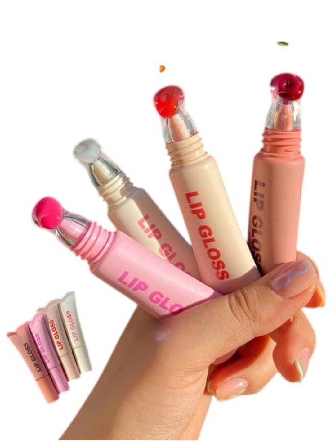 everdiva Set Of 4 Hydrating Waterproof Lip Gloss - 10 ml Each-picture-48