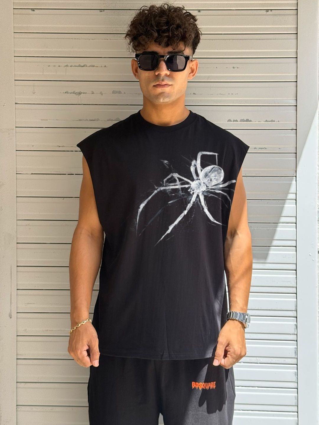 BDSQUARE Printed Cotton Tank-picture-17