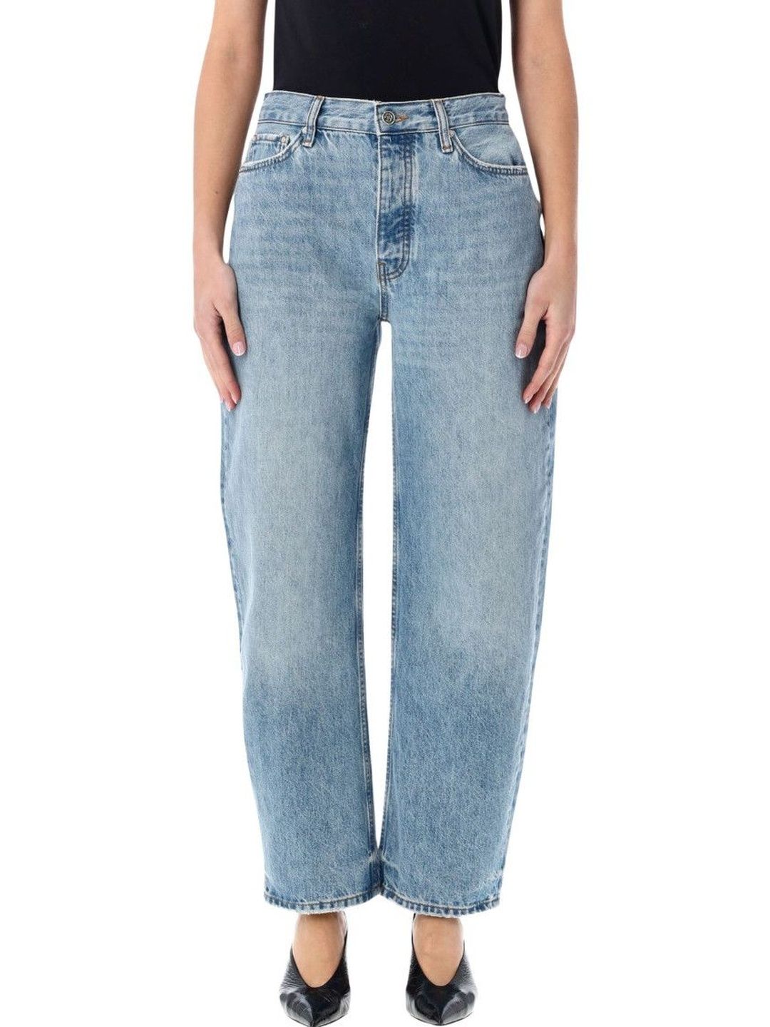 Anine Bing Blue Denim Jeans-picture-10