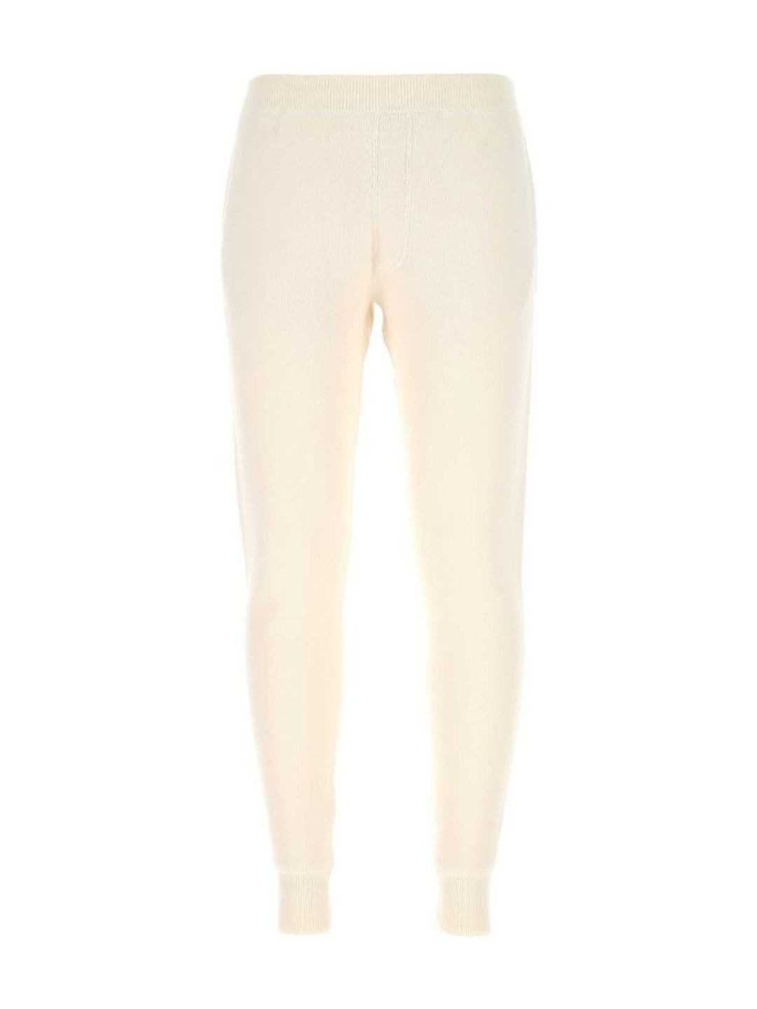 Prada Ivory Stretch Cashmere Blend Joggers-picture-31