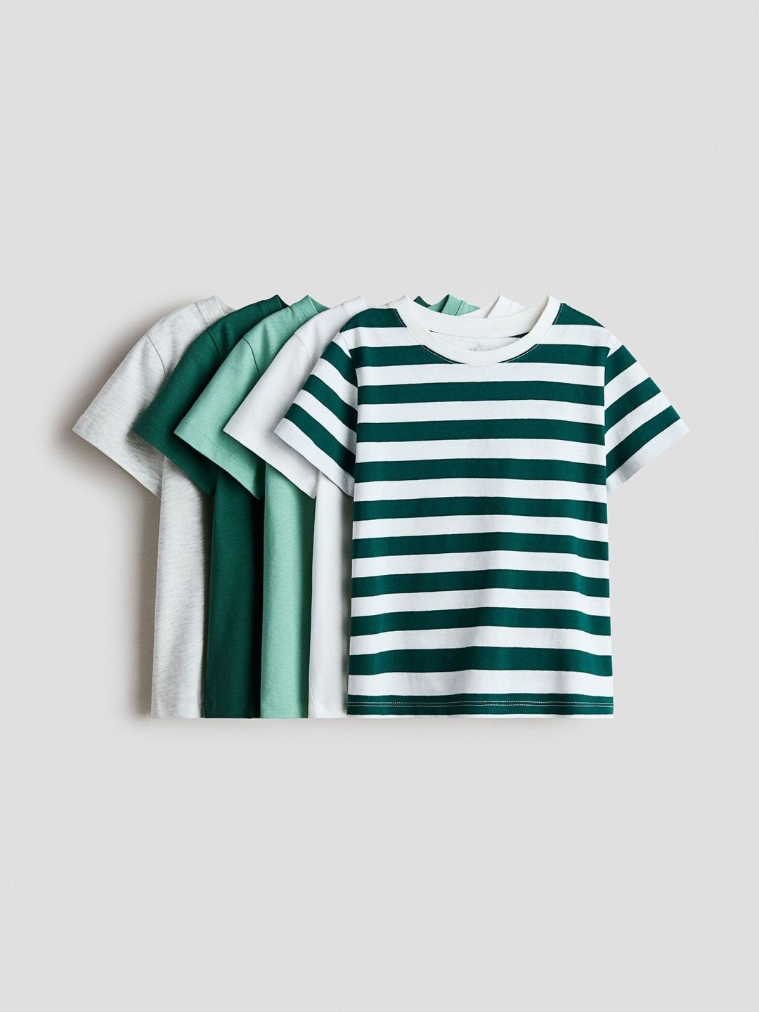 H&M 5-pack Cotton T-shirts-picture-39