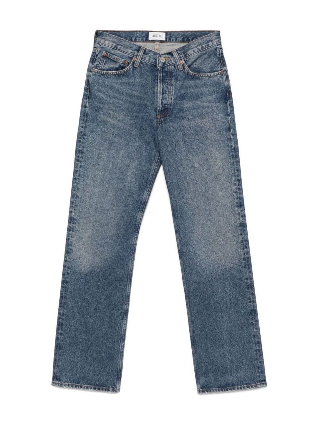 AGOLDE Blue V-Waist Kelly Jeans-picture-32