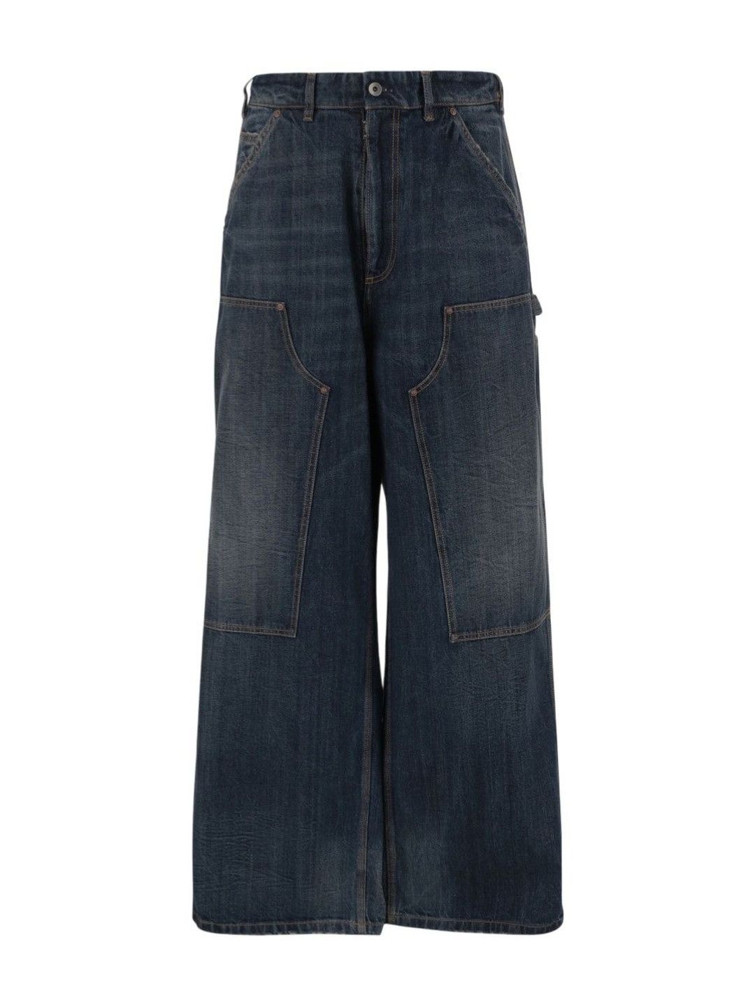 Maison Margiela Blue Wide-Leg Jeans-picture-14