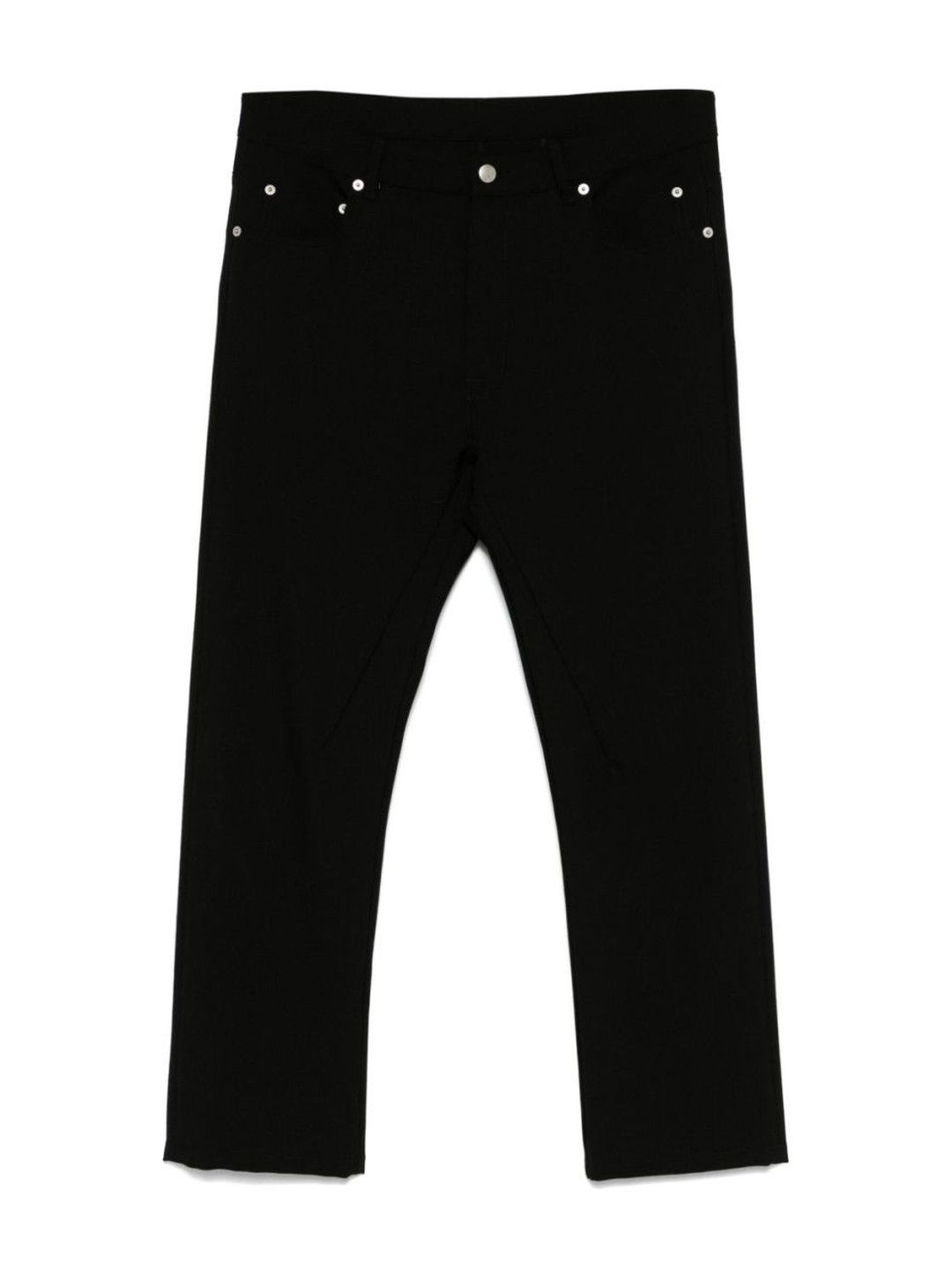 Rick Owens Black Detroit Cut Trousers-picture-13