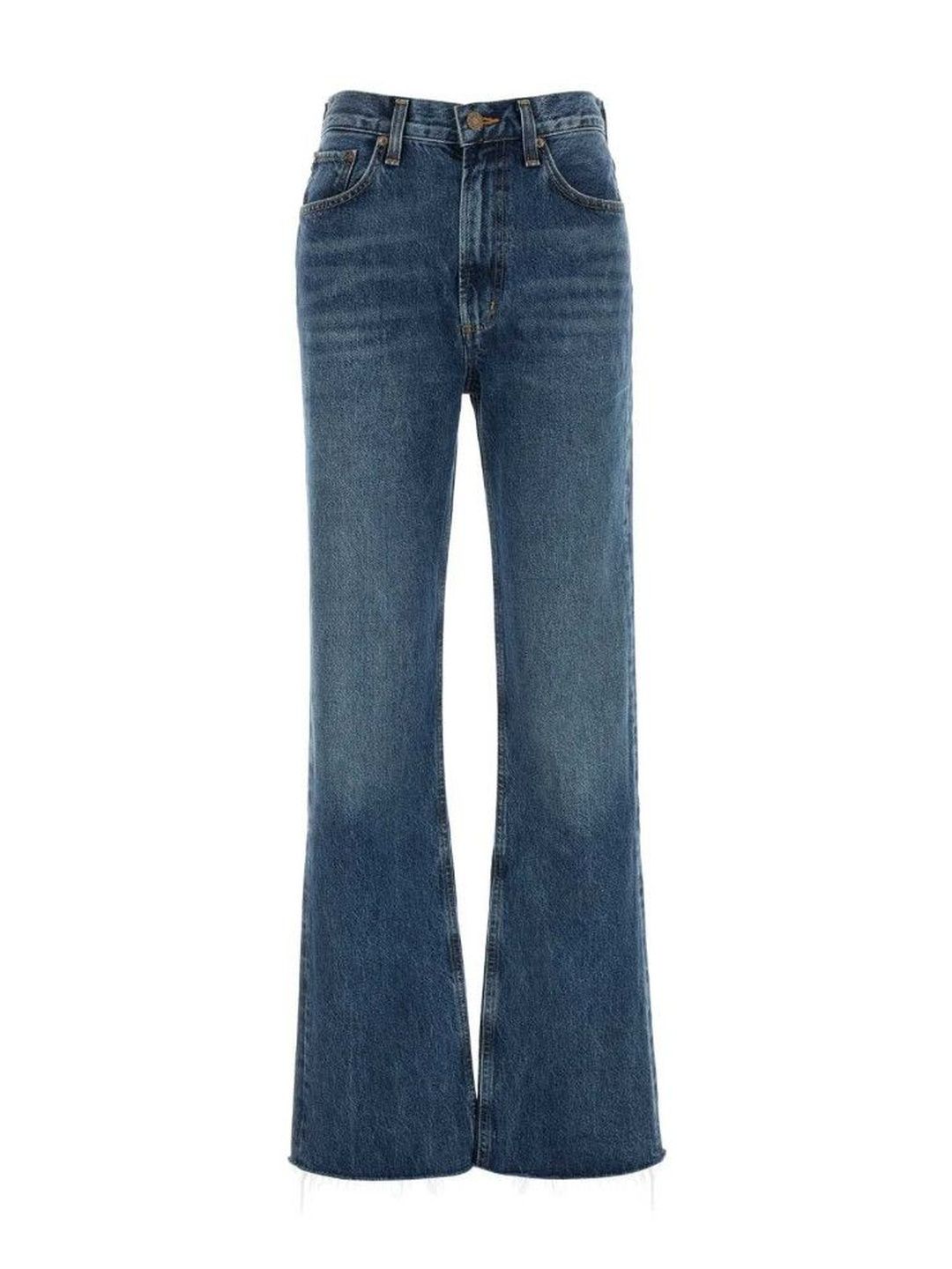 AGOLDE Blue Denim Leena Jeans-picture-18