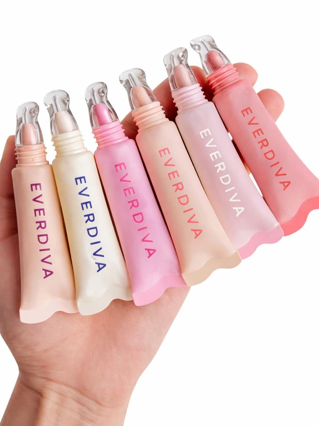 everdiva Set Of 6 Hydrating Waterproof Lip Gloss - 10 ml Each-image-10