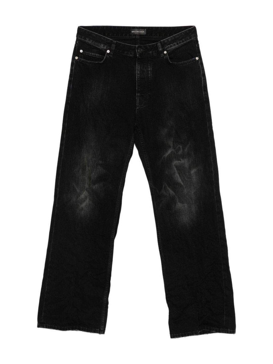 Balenciaga Black Distressed Jeans-picture-52