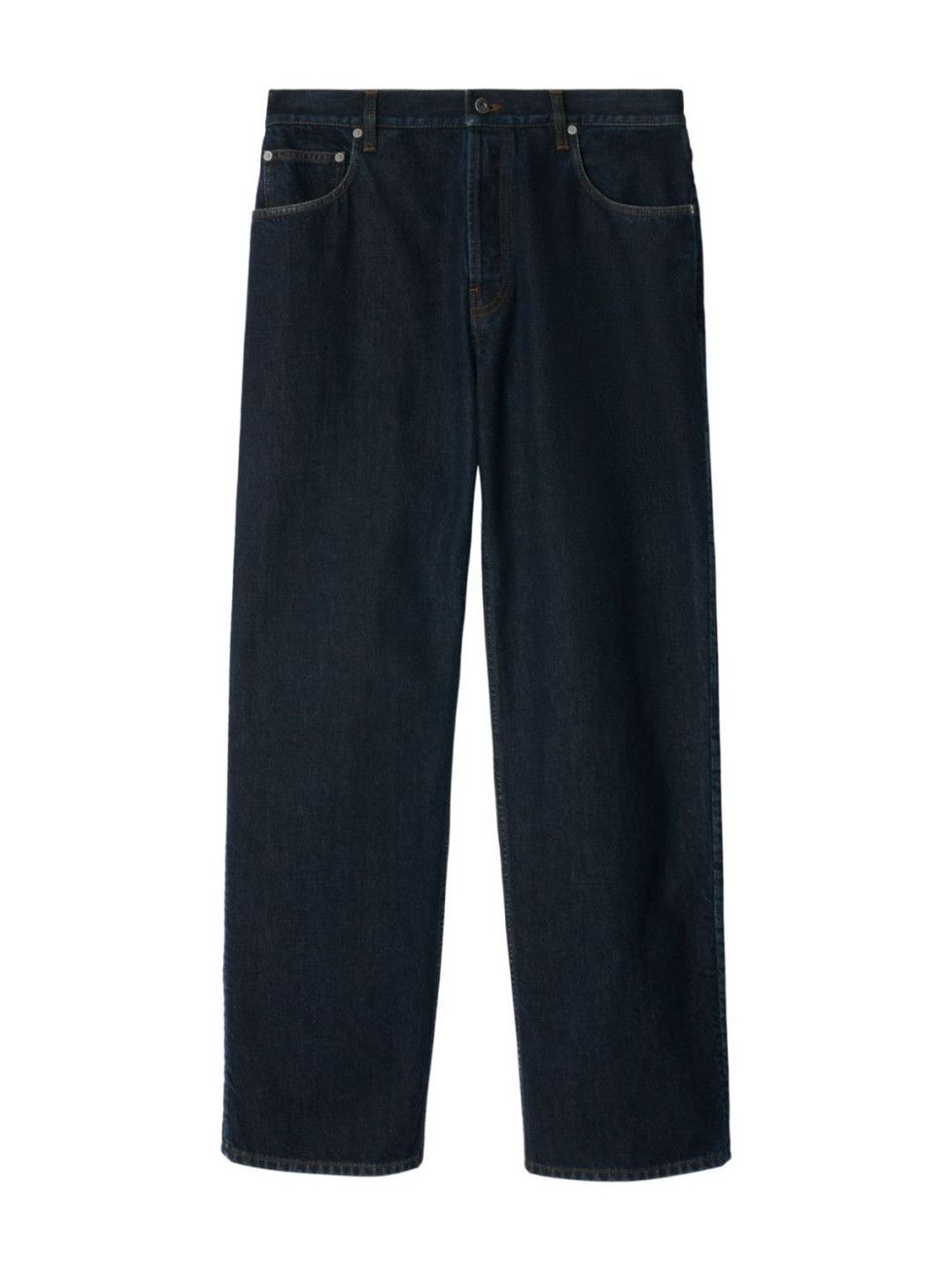 Burberry Navy Blue Straight Leg Jeans-picture-19
