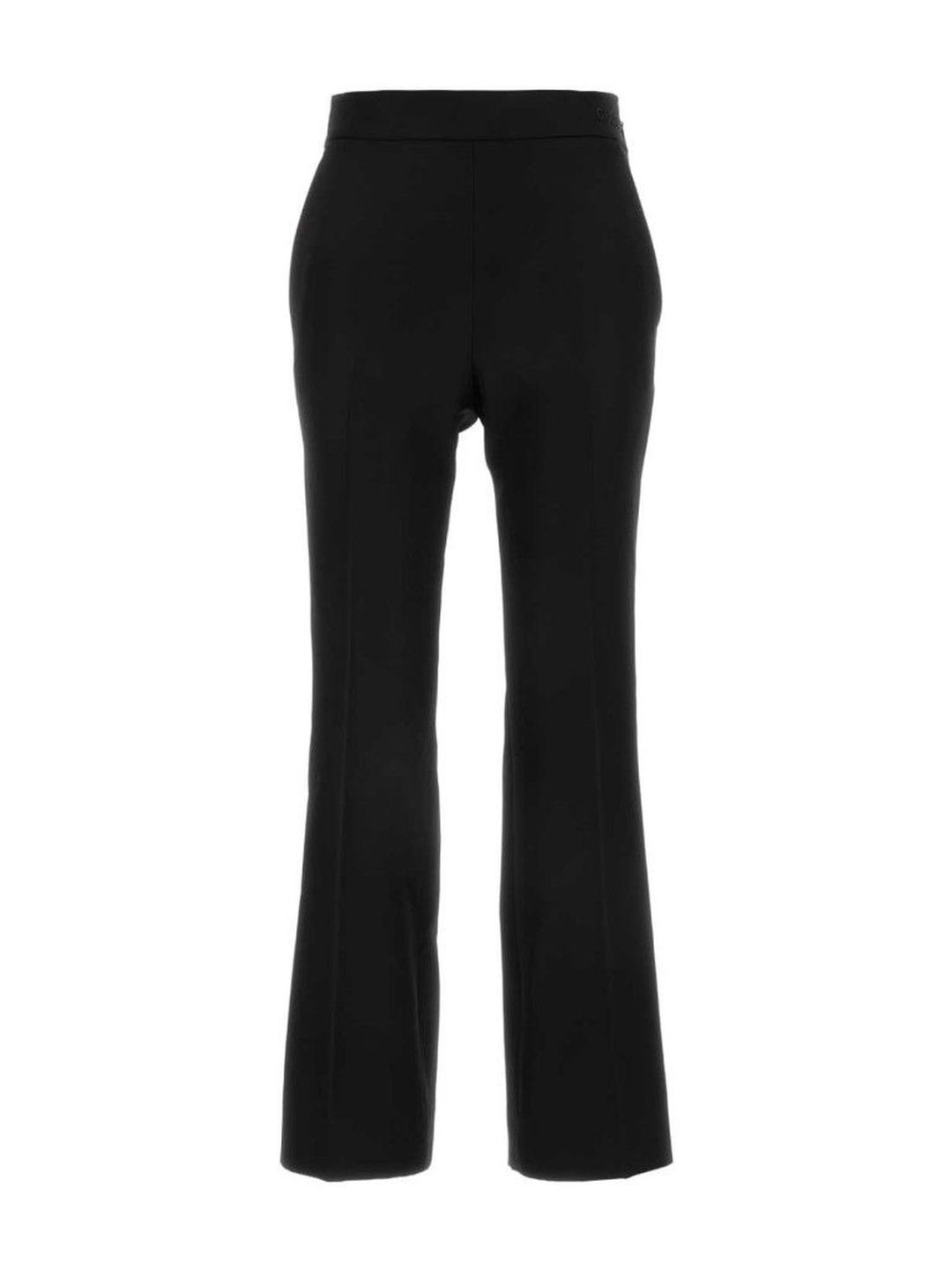 Gucci Black Embroidered Logo Trousers-picture-10