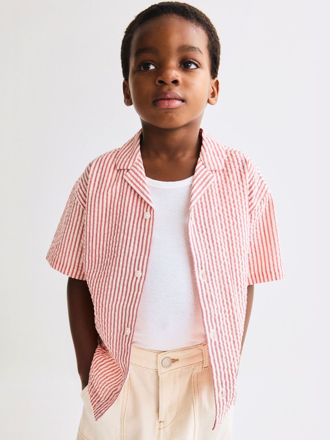 H&M Seersucker Resort Shirt-picture-30