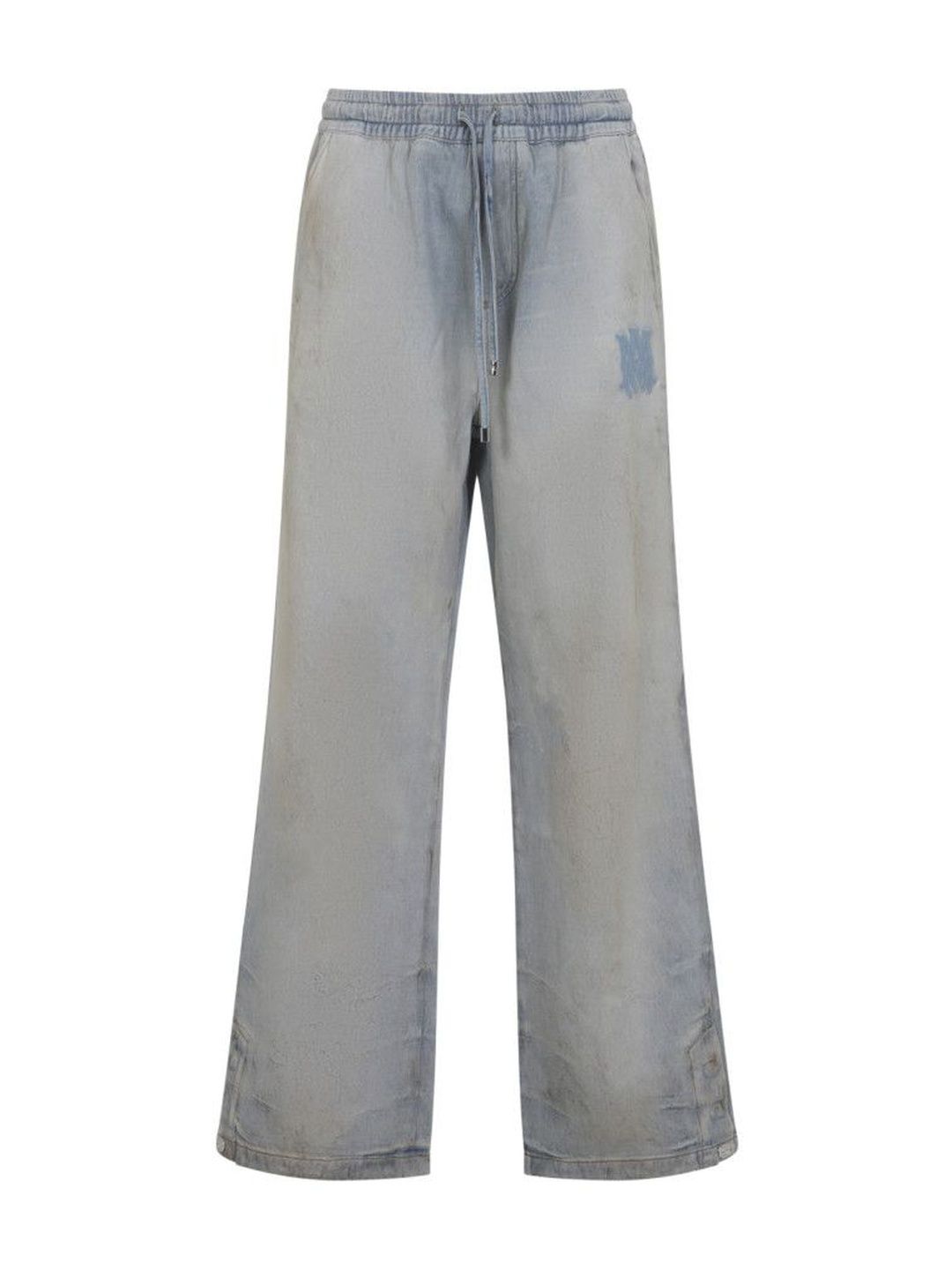 Amiri Light Blue Logo Jeans-picture-14