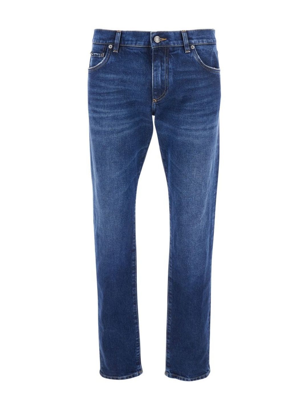 Dolce & Gabbana Blue Logo Plaque Jeans-picture-26