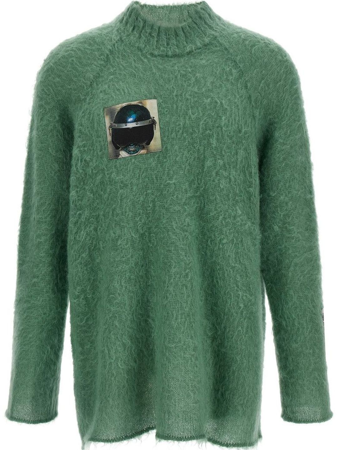 Undercover Emerald Wool Sweater-picture-27