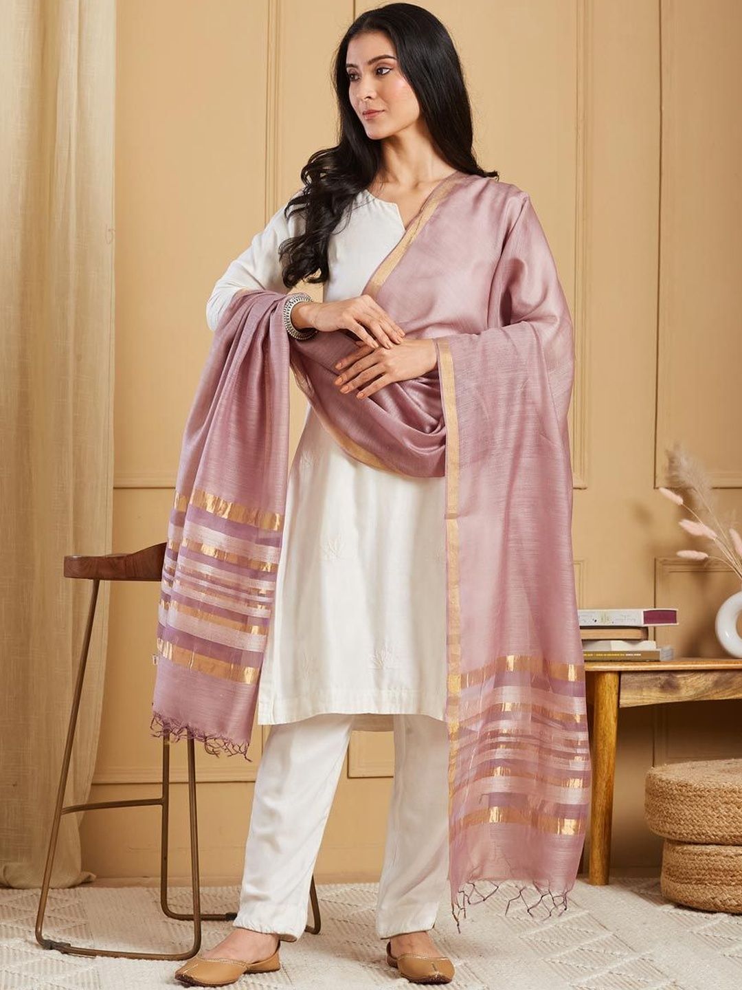 Fabindia Woven Design Dupatta-picture-27