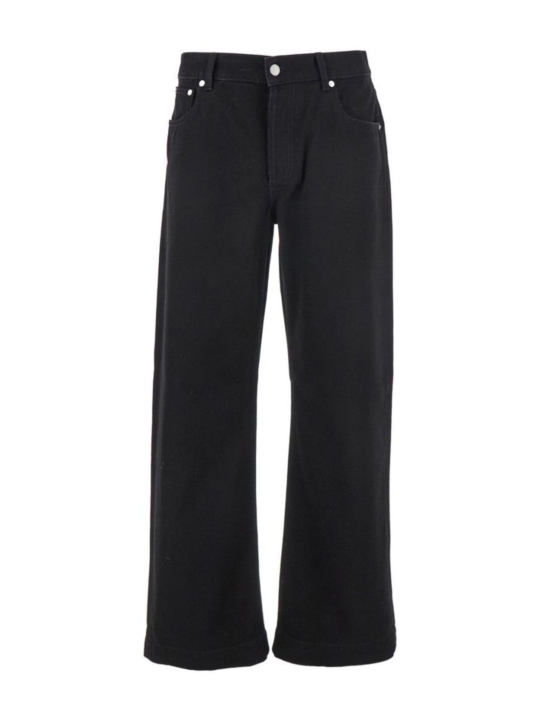 Alexander McQueen Black Regular Fit Logo Jeans-picture-15