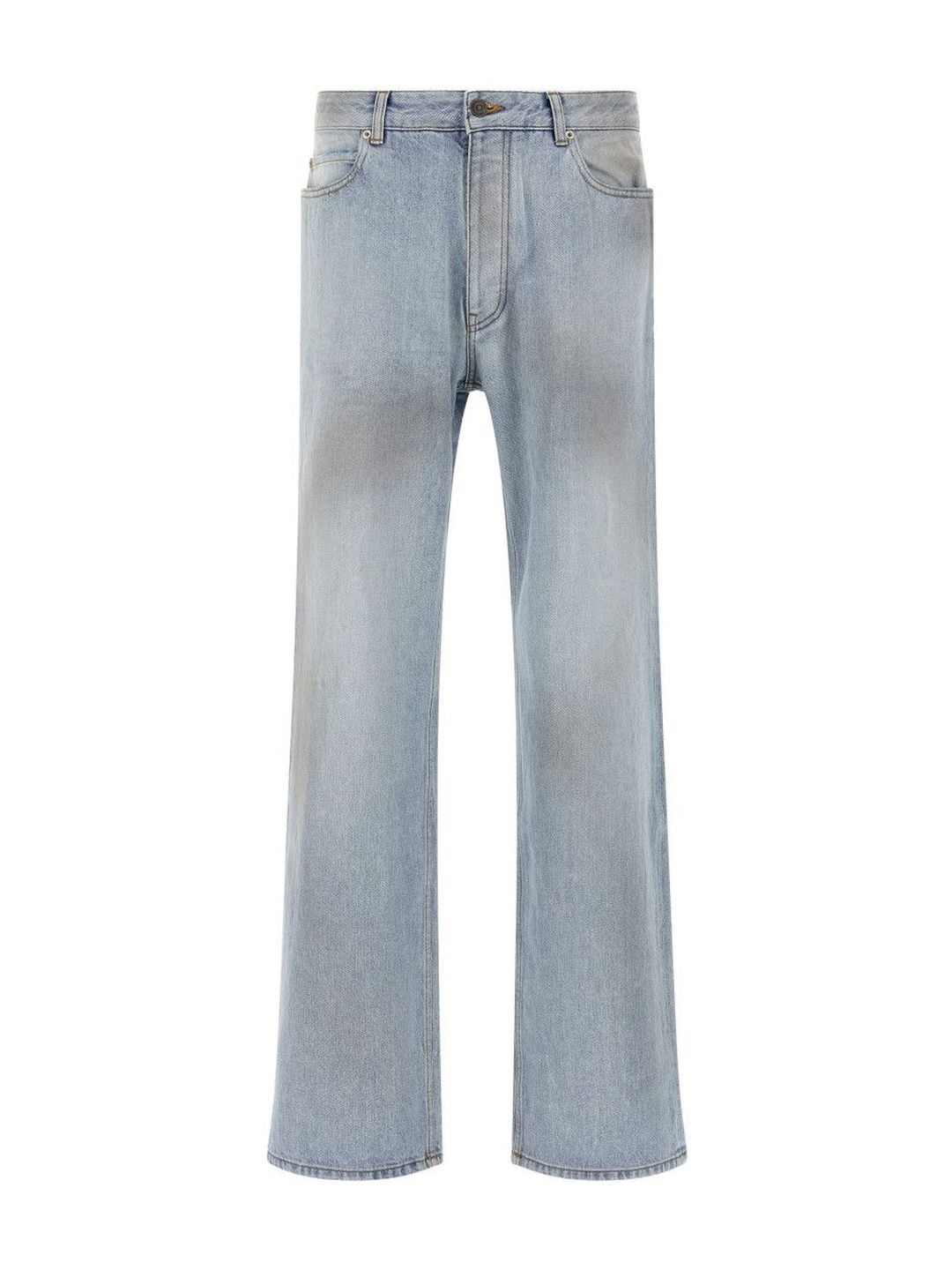 Balenciaga Light Blue Distressed Jeans-picture-29