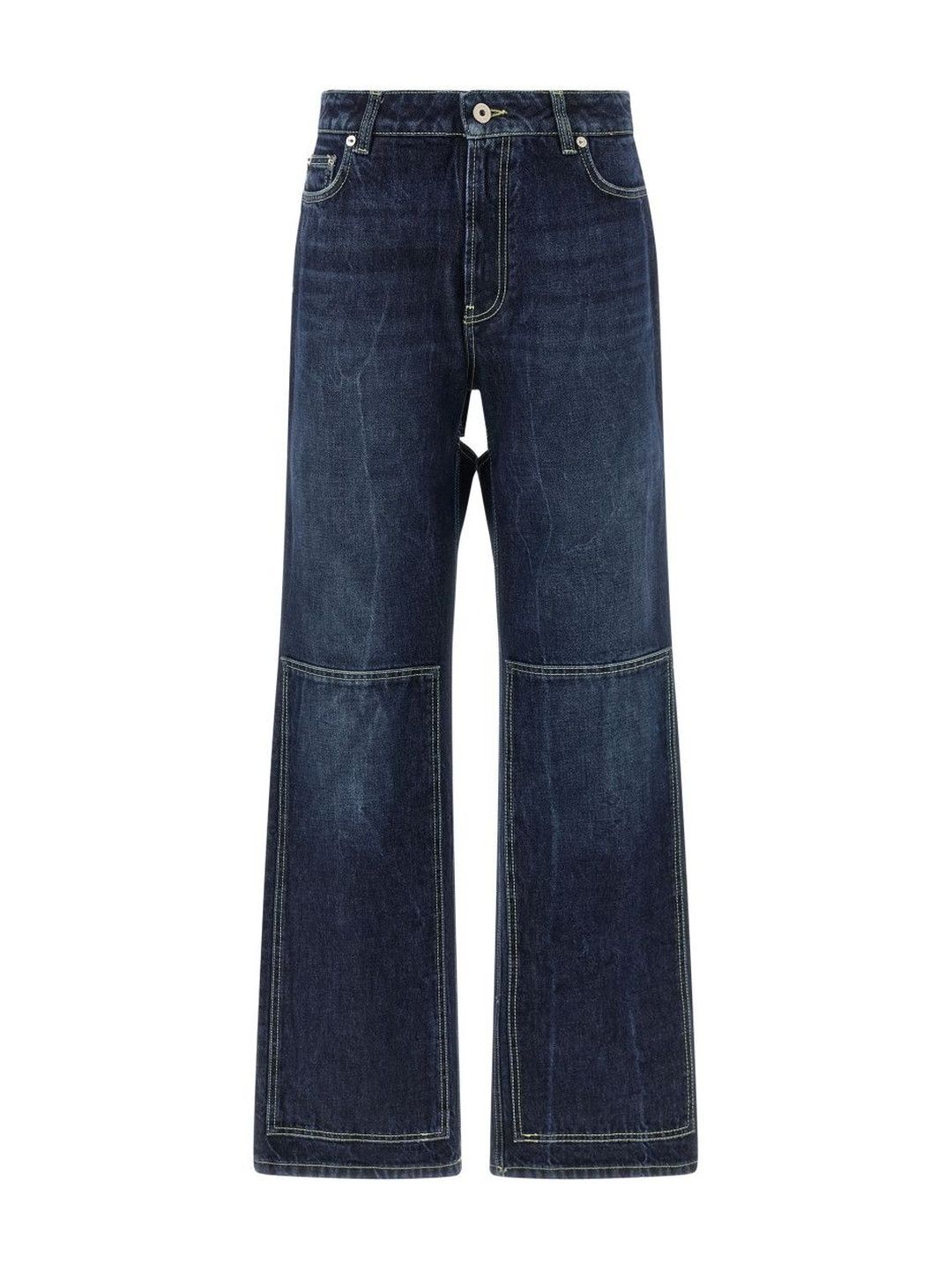 Jean Paul Gaultier Blue The Blue Cut-Out Jeans-picture-22