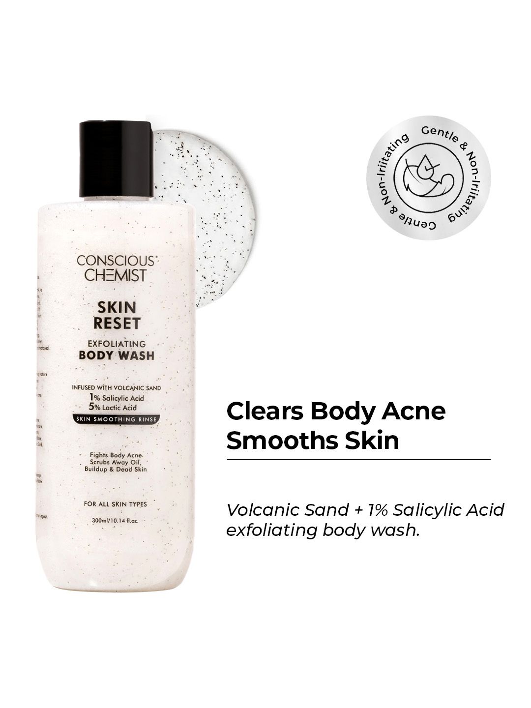 Conscious Chemist Skin Reset Exfoliating Body Wash - 300 ml-image-20