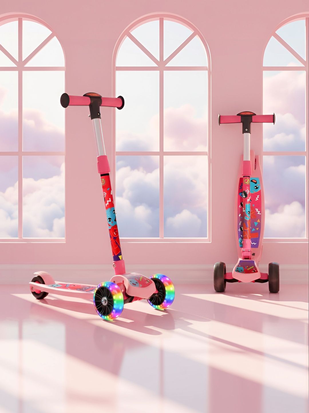 KIDSMATE Kids Anti-Slip Scooter Ride On Vehicles-picture-29