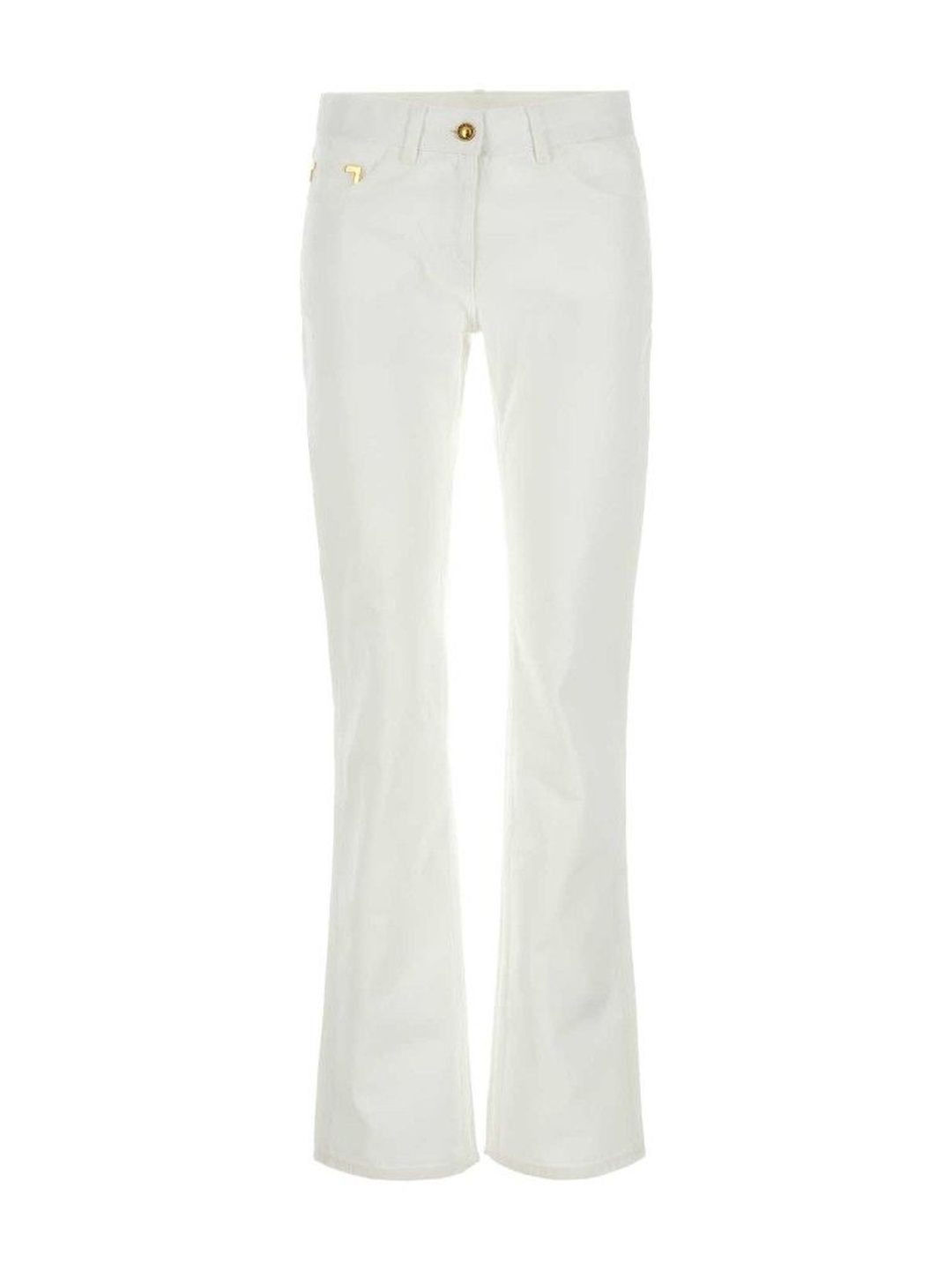 Palm Angels Beige Monogram Straight-Leg Jeans-picture-28