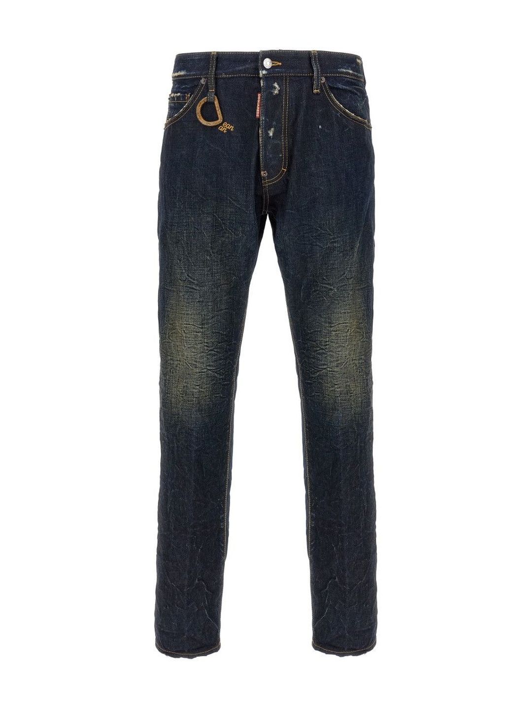Dsquared2 Dark Blue Slim Fit Jeans-image-0
