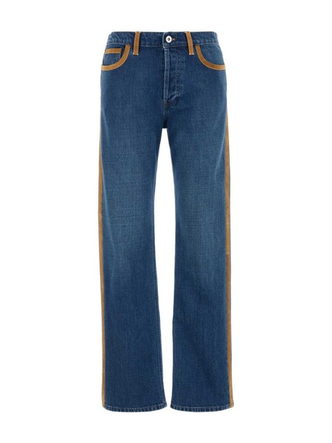 Miu Miu Blue Straight-Leg Denim Jeans-picture-38
