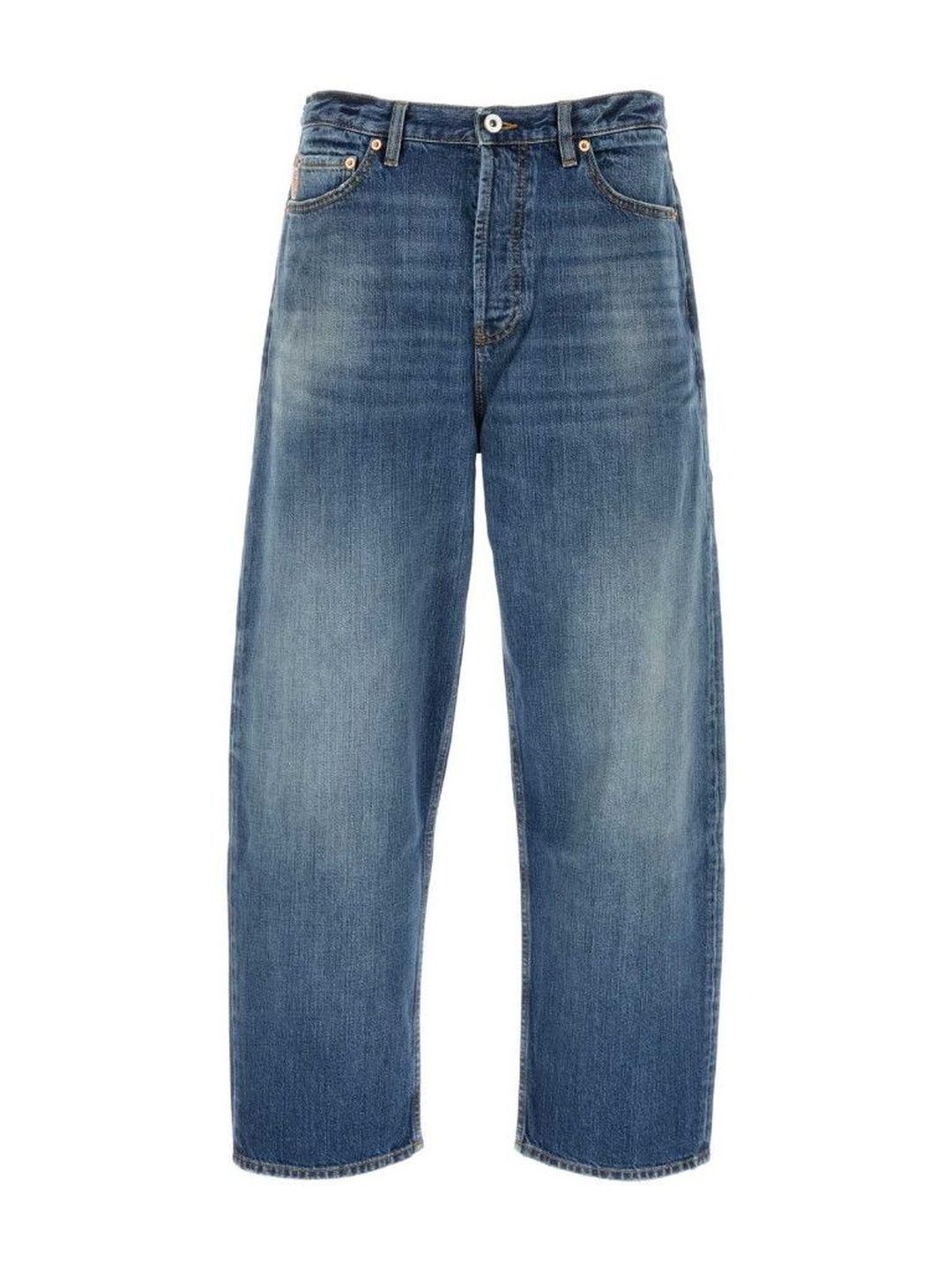 Valentino Denim Wide Leg Jeans-picture-31