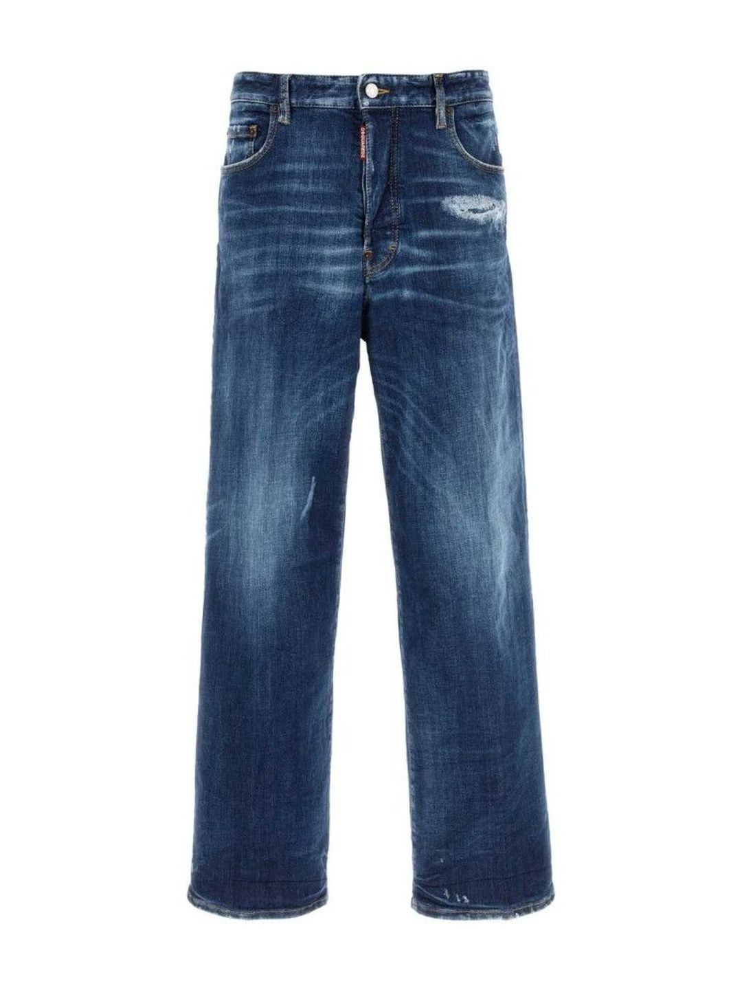 Dsquared2 Blue Loose Fit Jeans-picture-21