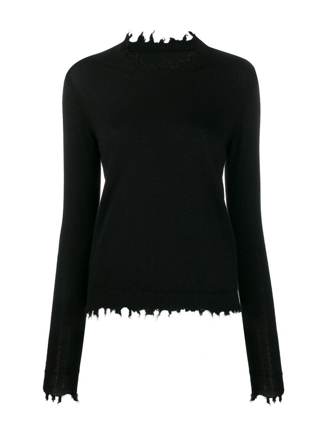Uma Wang Black Wool Turtle-Neck Jumper-picture-47