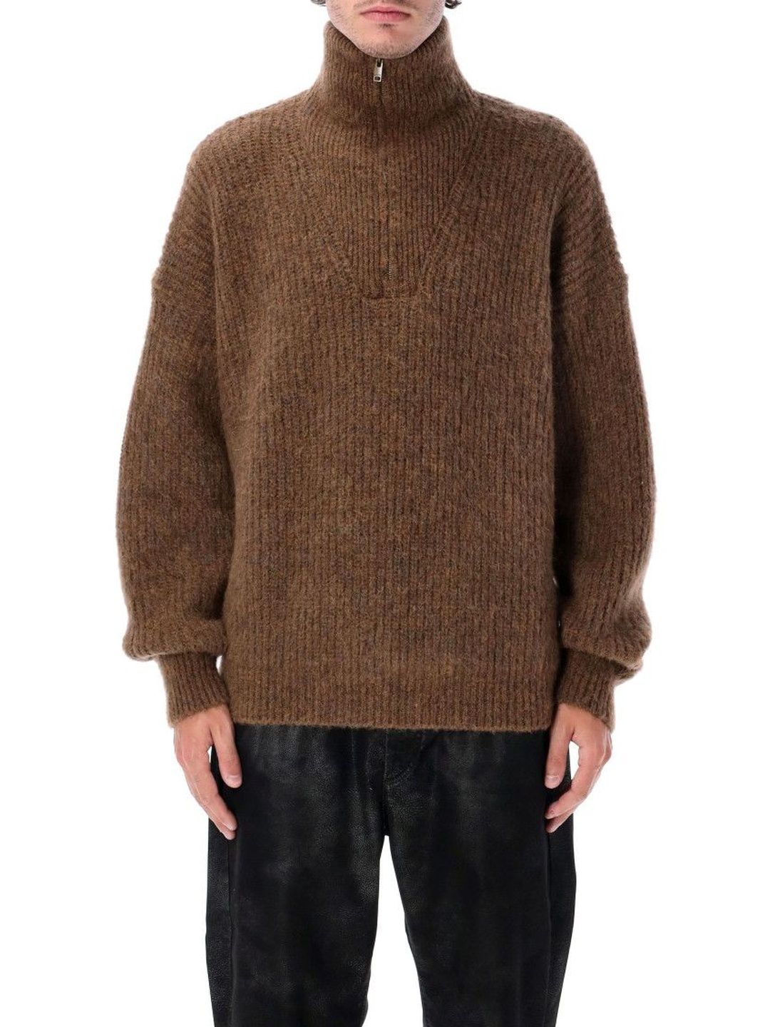 Isabel Marant Brown High Neck Sweater-picture-43