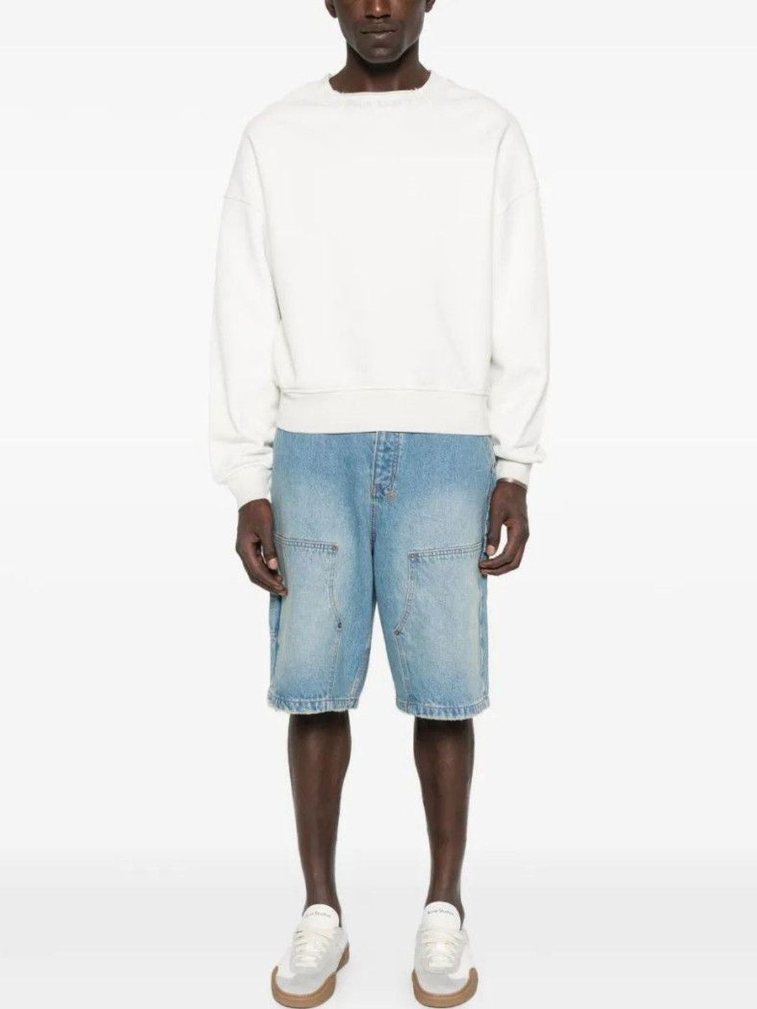 Palm Angels Off White Logo Sweatshirt-picture-13