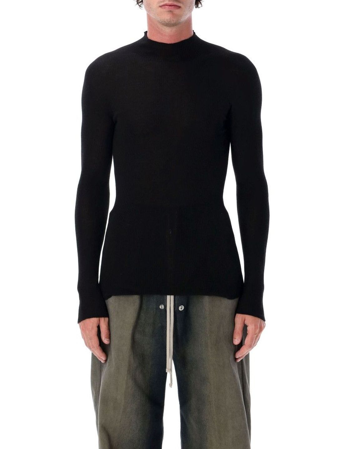 Rick Owens Black Wool Sweater-picture-35