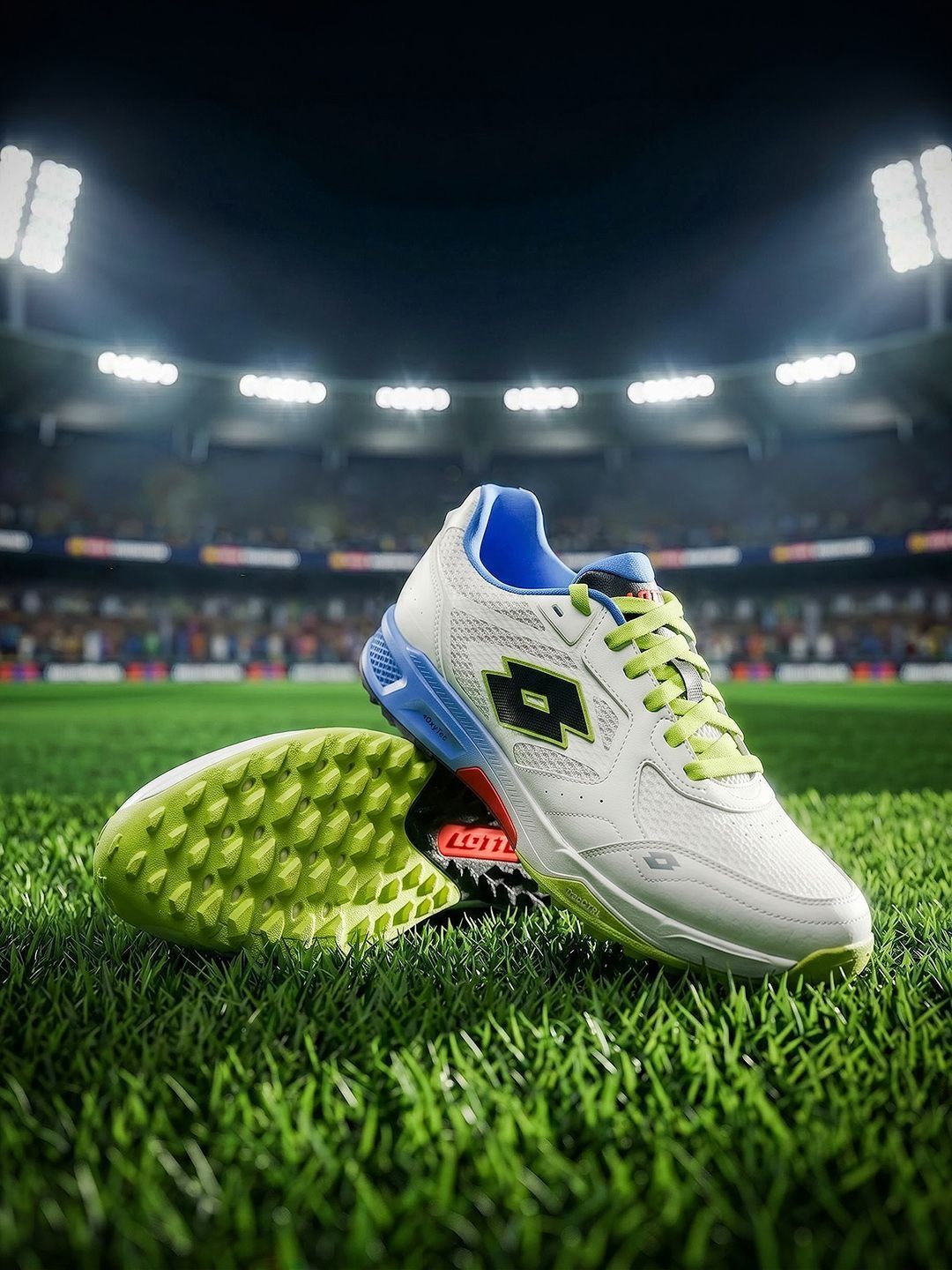 Lotto Unisex Mesh Cricket Shoes-image-19