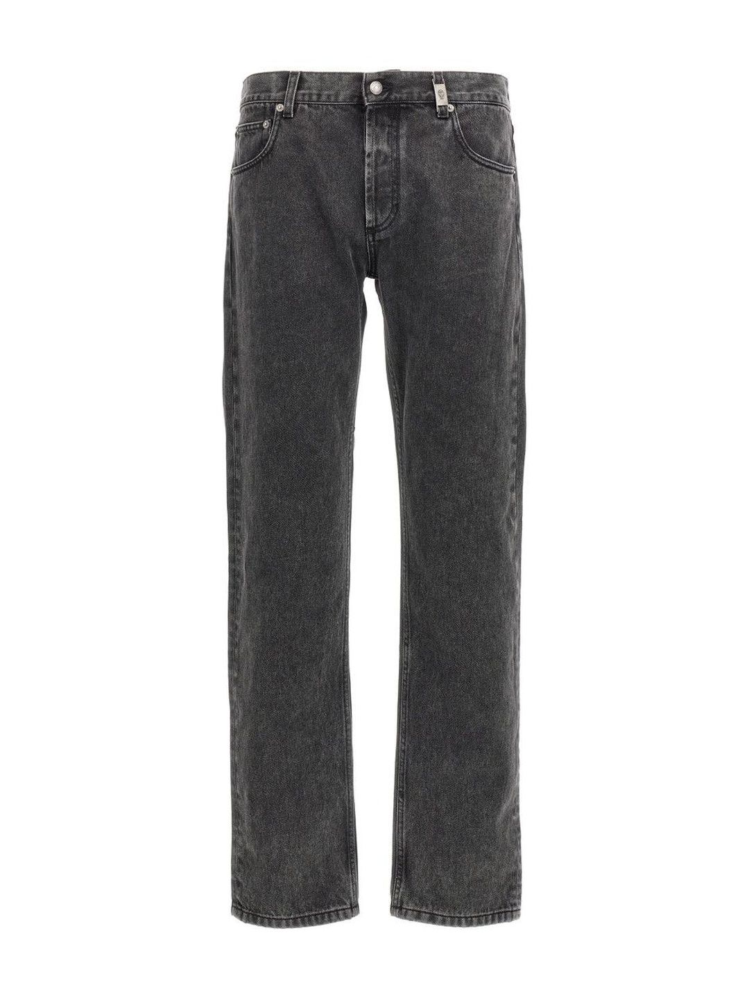 Alexander McQueen Black Metal Plate Jeans-picture-39