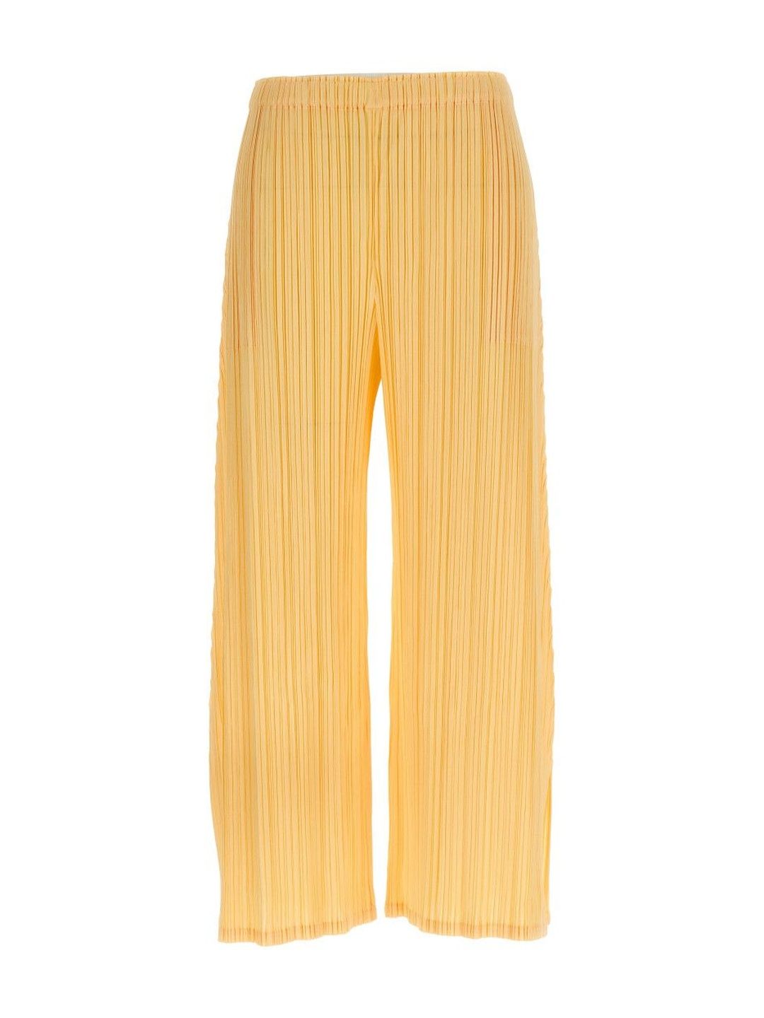 Issey Miyake Yellow Mellow Pleats Pants-picture-12