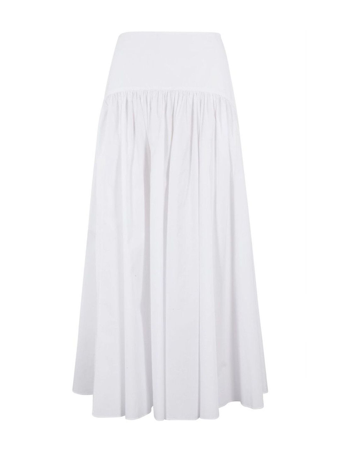 Staud White Cotton Skirt-picture-58