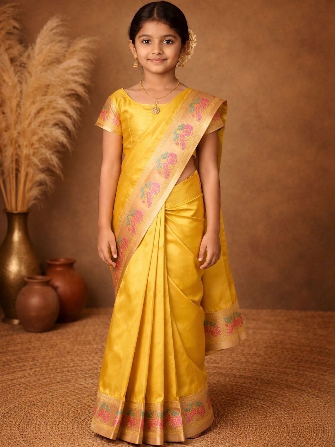 BAESD Embellished Zari Art Silk Banarasi Saree-picture-10