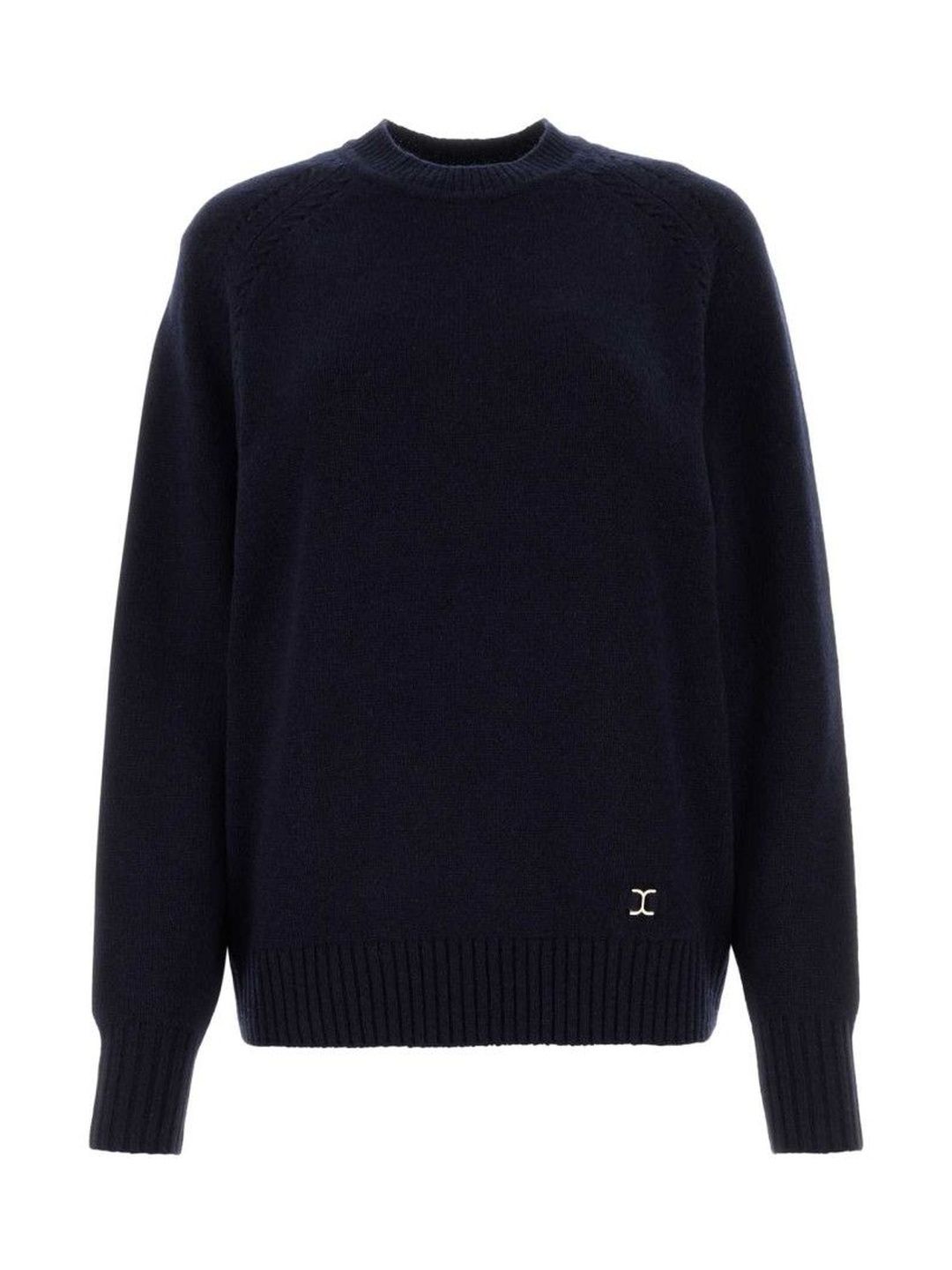 Chloe Dark Blue Cashmere Oversize Sweater-picture-35