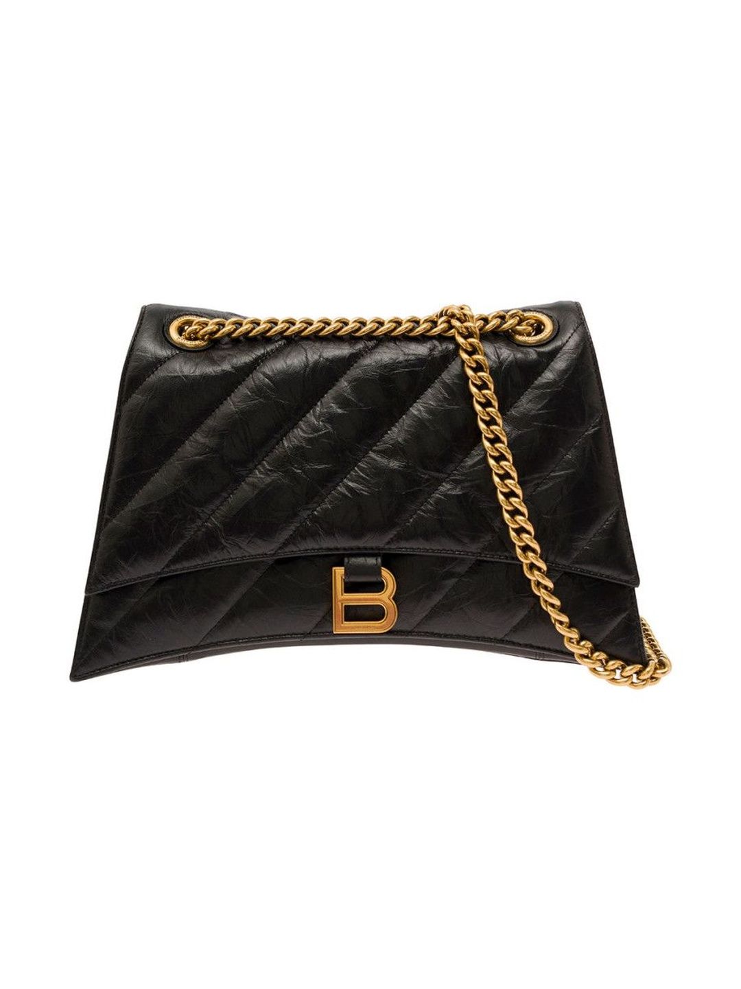 balenciaga Black Crush Media Quilted Shoulder Bag-picture-25