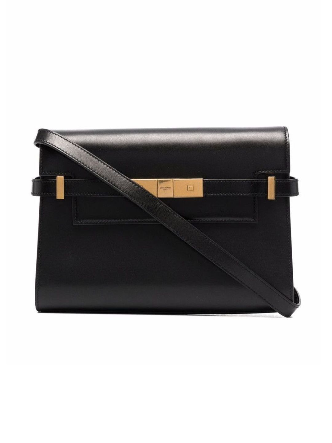 saint laurent Black Manhattan Small Leather Shoulder Bag-picture-16