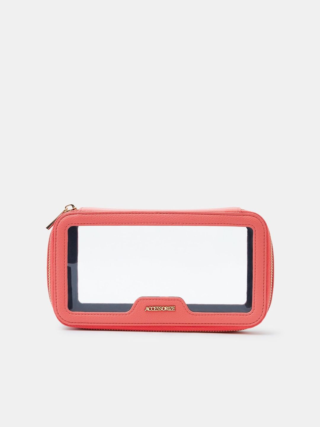 Accessorize Coral Set of 1 Regular Makeup Organiser Organisers-picture-31