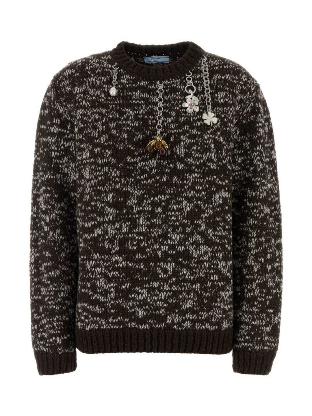 Prada Multi Color Crew Neck Sweater-picture-12