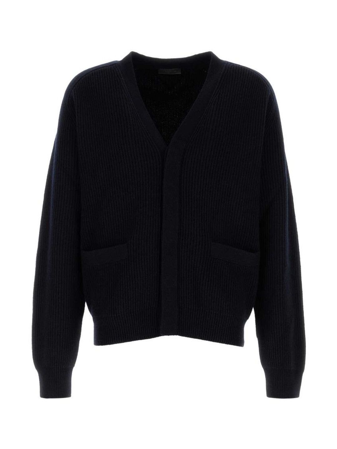 Prada Navy Blue Cashmere Cardigan-picture-13