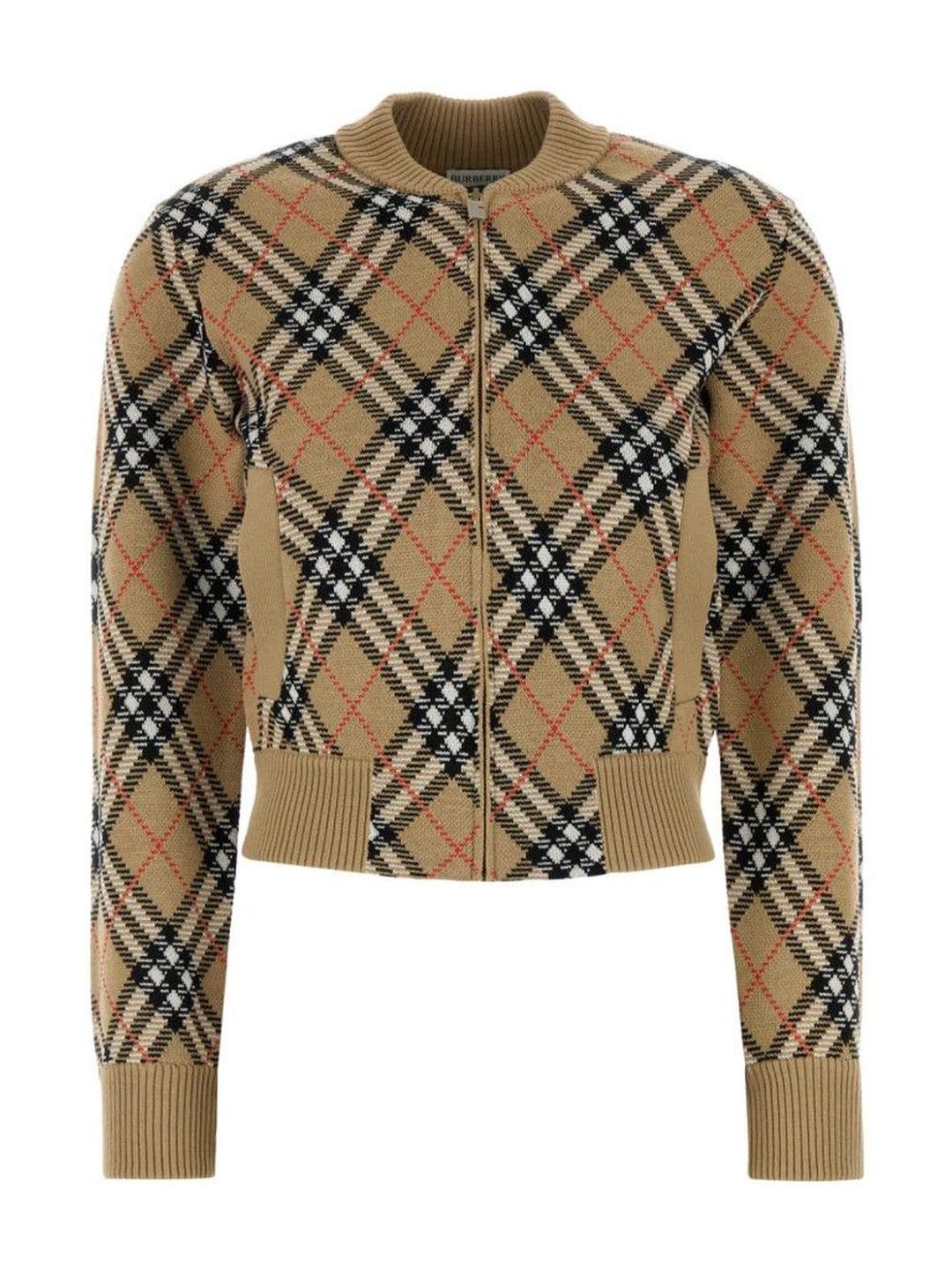 Burberry Multi Color Check Cardigan-picture-17