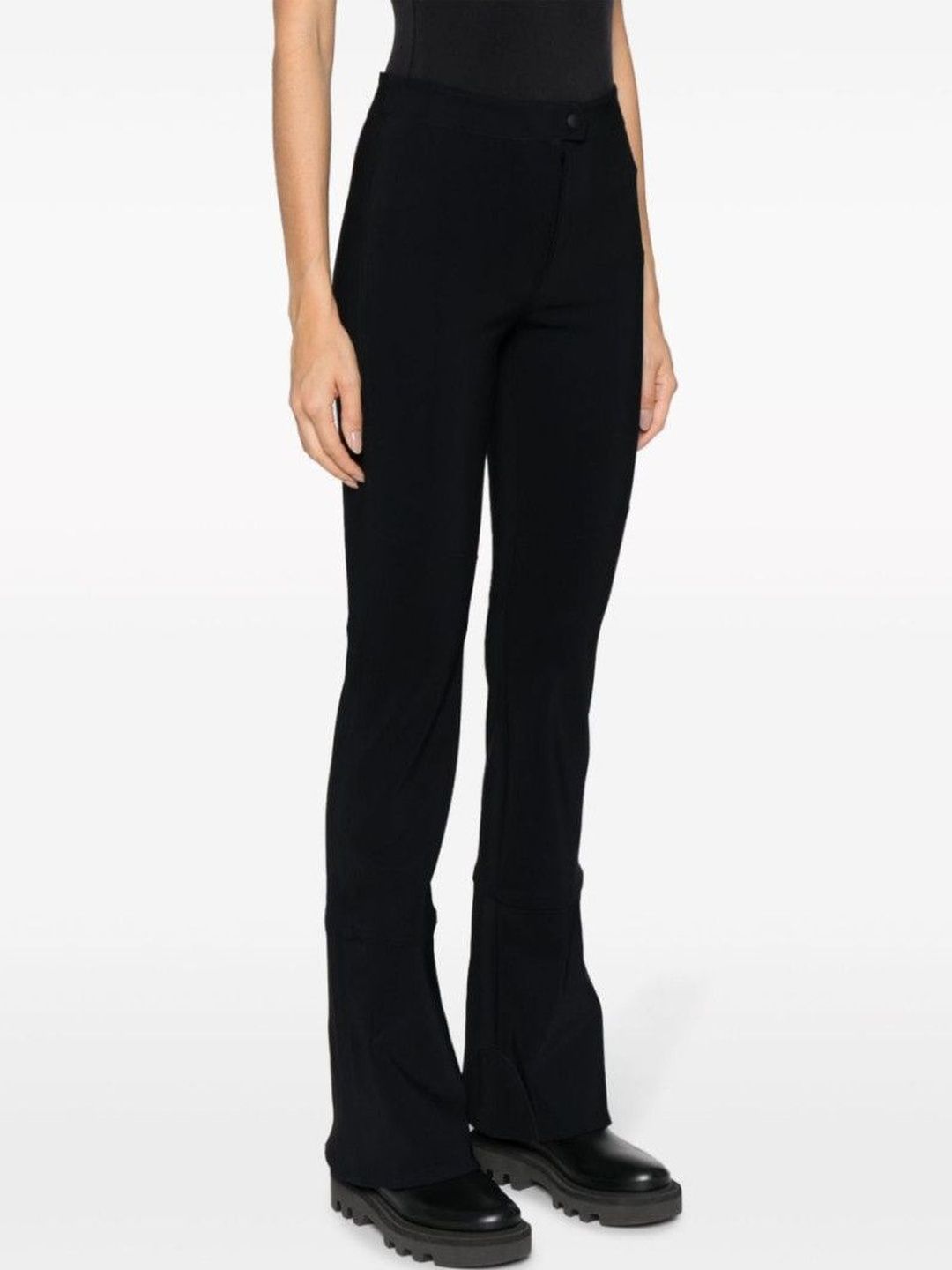 Filippa K Black High-Waisted Flared Trousers-picture-24